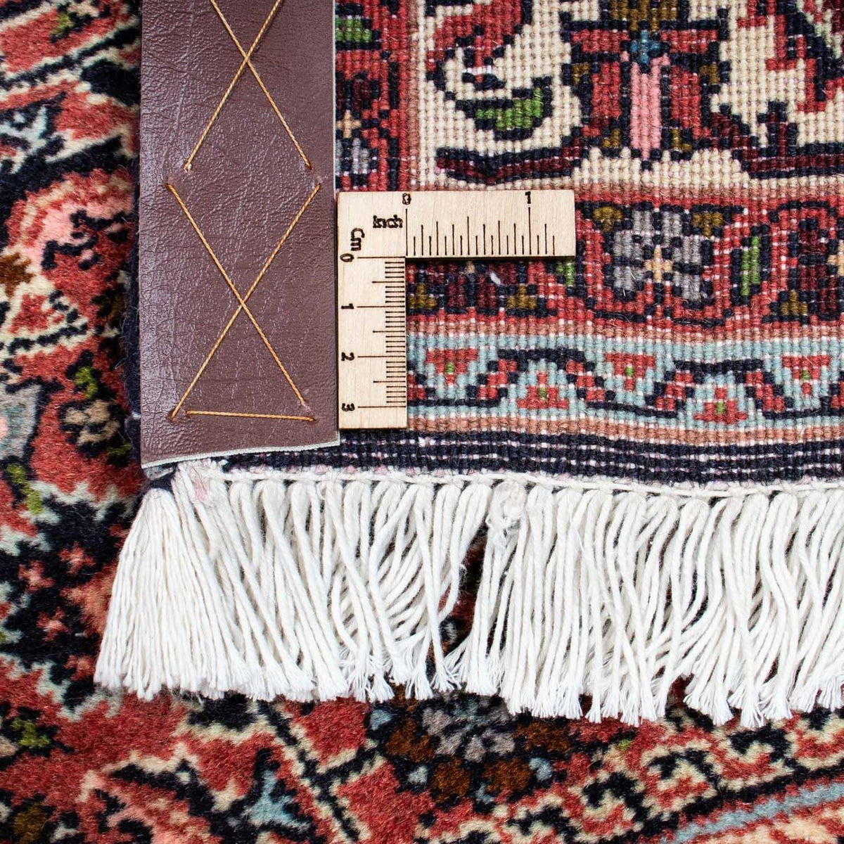 Persisk matta - Bijar - 200 x 141 cm - röd