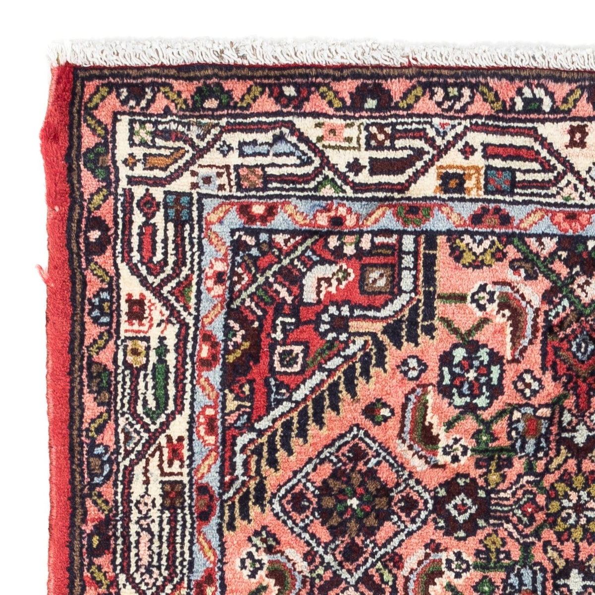 Persisk matta - Nomadic - 136 x 77 cm - ljusröd