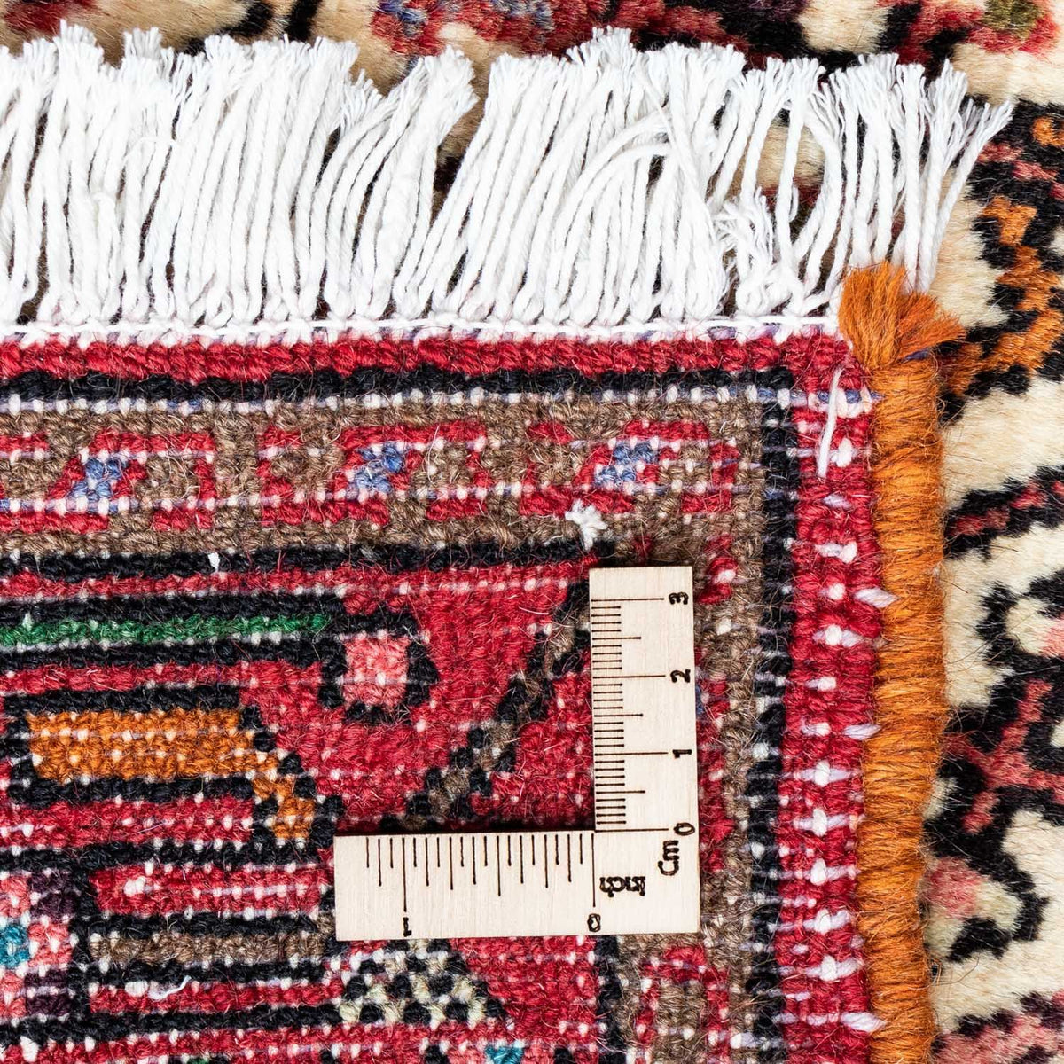 Persisk matta - Nomadic - 131 x 80 cm - mörkröd