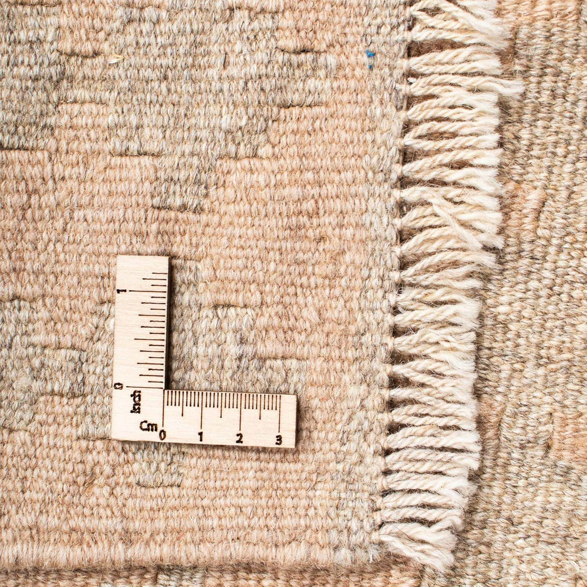 Kelim matta - trendig - 223 x 132 cm - beige