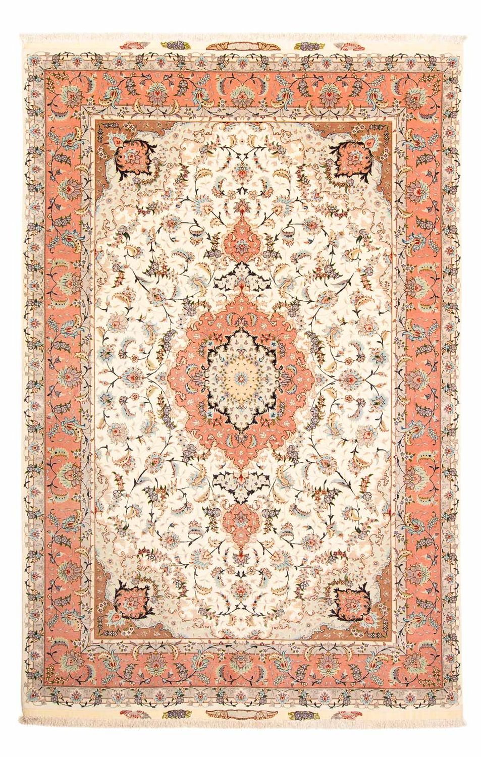 Persisk matta - Tabriz - Royal - 306 x 200 cm - beige