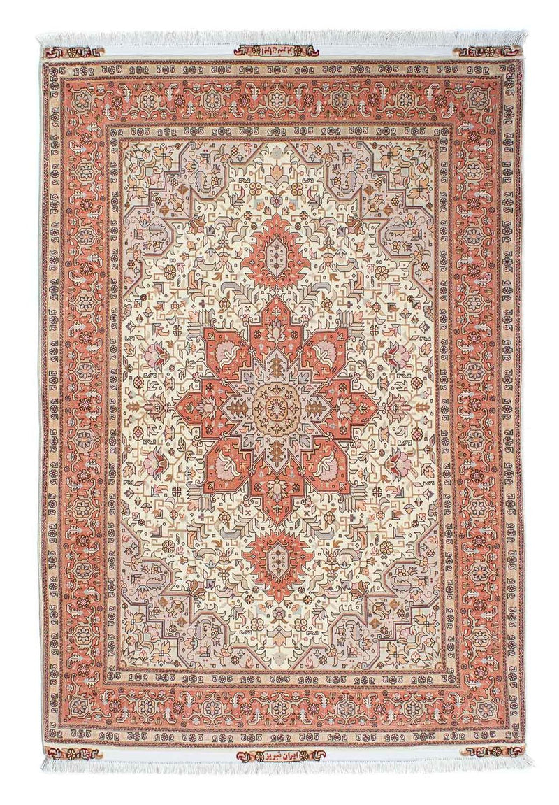 Persisk matta - Tabriz - Royal - 212 x 148 cm - beige
