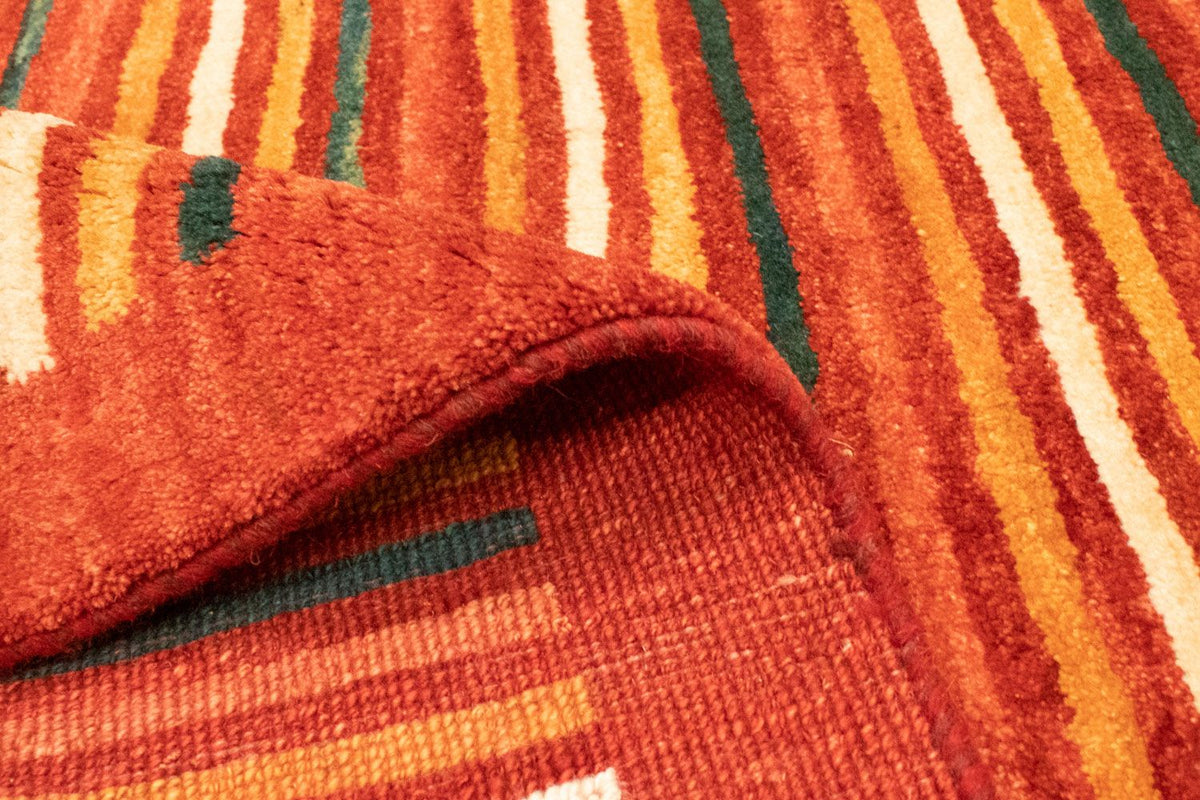 Gabbeh-matta - persisk - 181 x 120 cm - röd