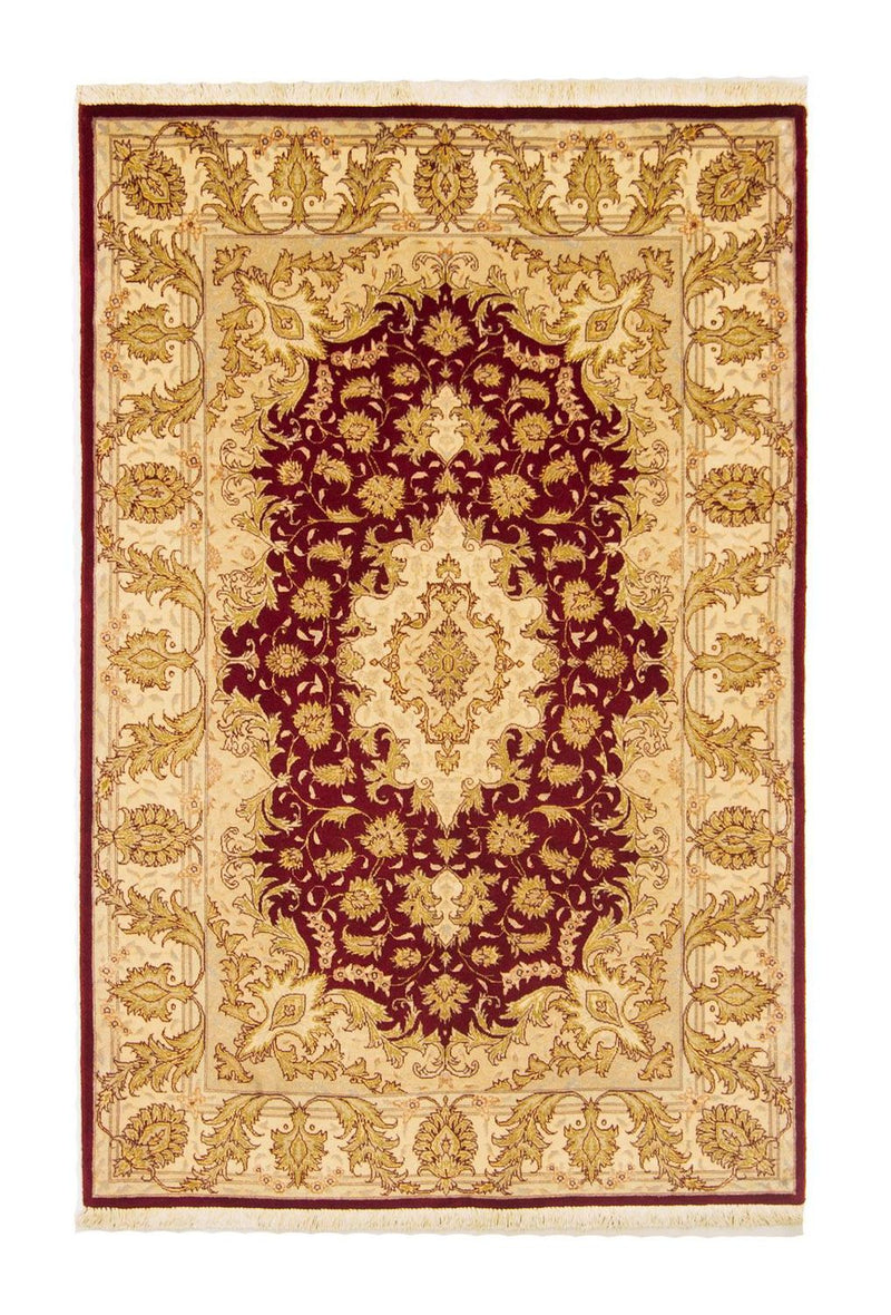 Persisk matta - Tabriz - Royal - 153 x 100 cm - röd