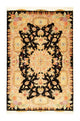 Persisk matta - Tabriz - Royal - 152 x 102 cm - svart