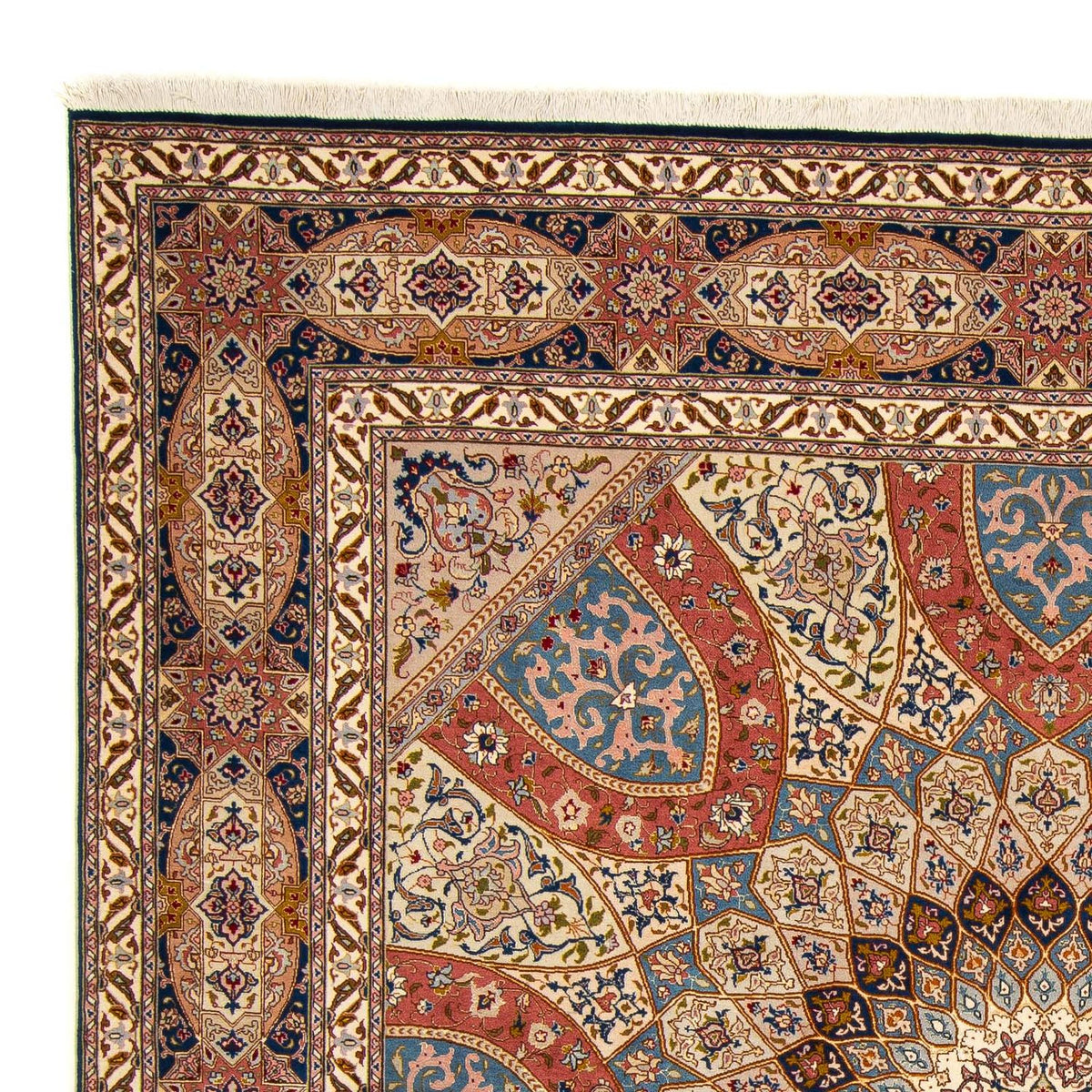 Persisk matta - Tabriz - Royal kvadrat  - 254 x 248 cm - flerfärgad