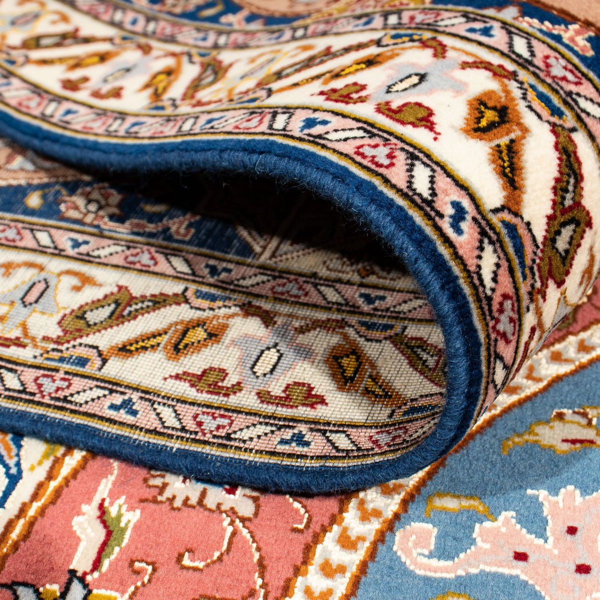 Persisk matta - Tabriz - Royal kvadrat  - 254 x 248 cm - flerfärgad