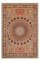 Persisk matta - Tabriz - 351 x 254 cm - ljusbrun