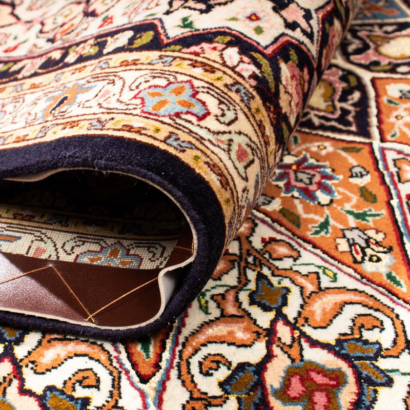 Persisk matta - Tabriz - 351 x 254 cm - ljusbrun