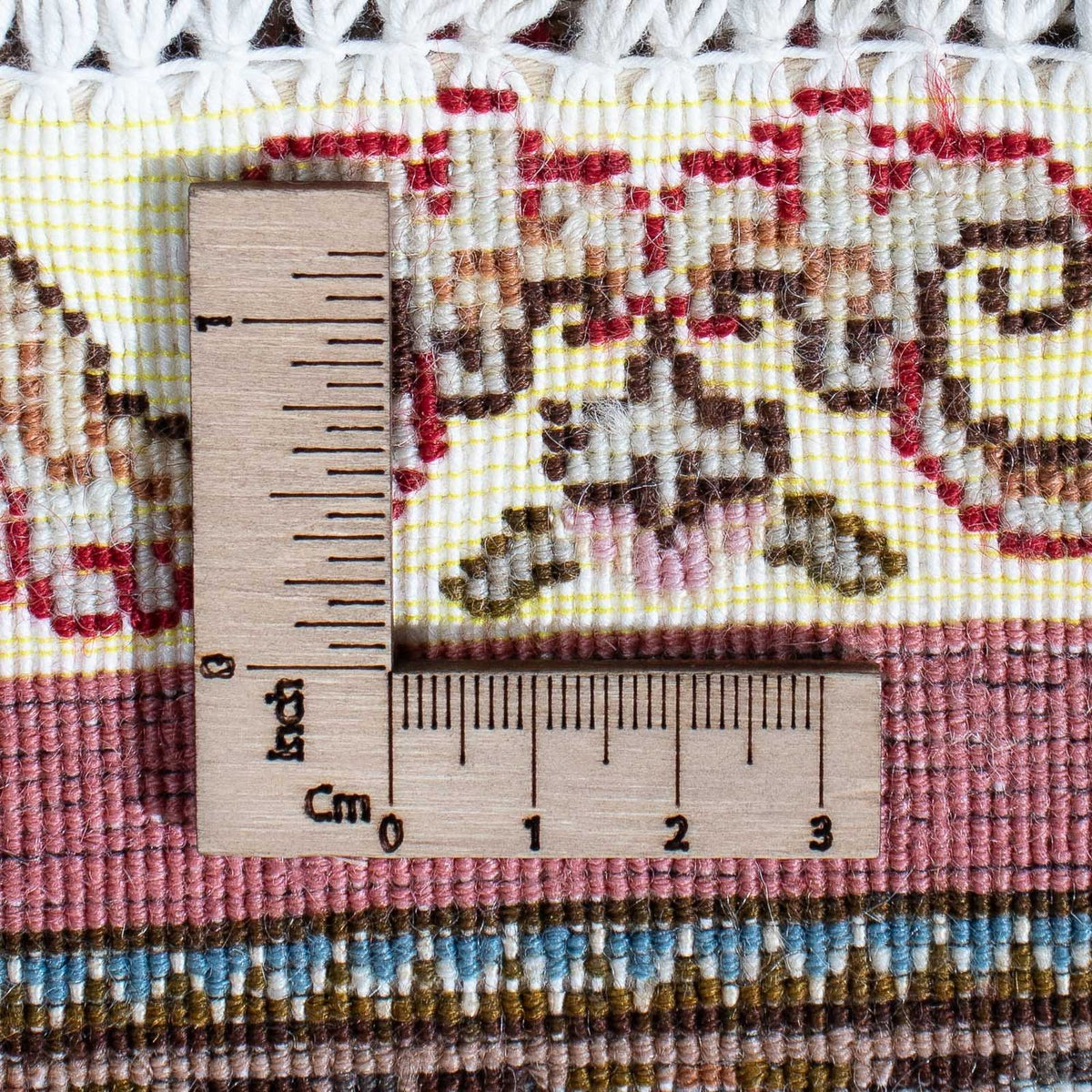 Persisk matta - Tabriz - 210 x 152 cm - ljusröd