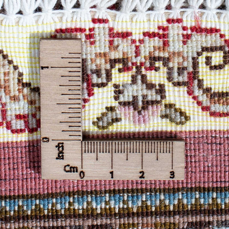 Persisk matta - Tabriz - 210 x 152 cm - ljusröd