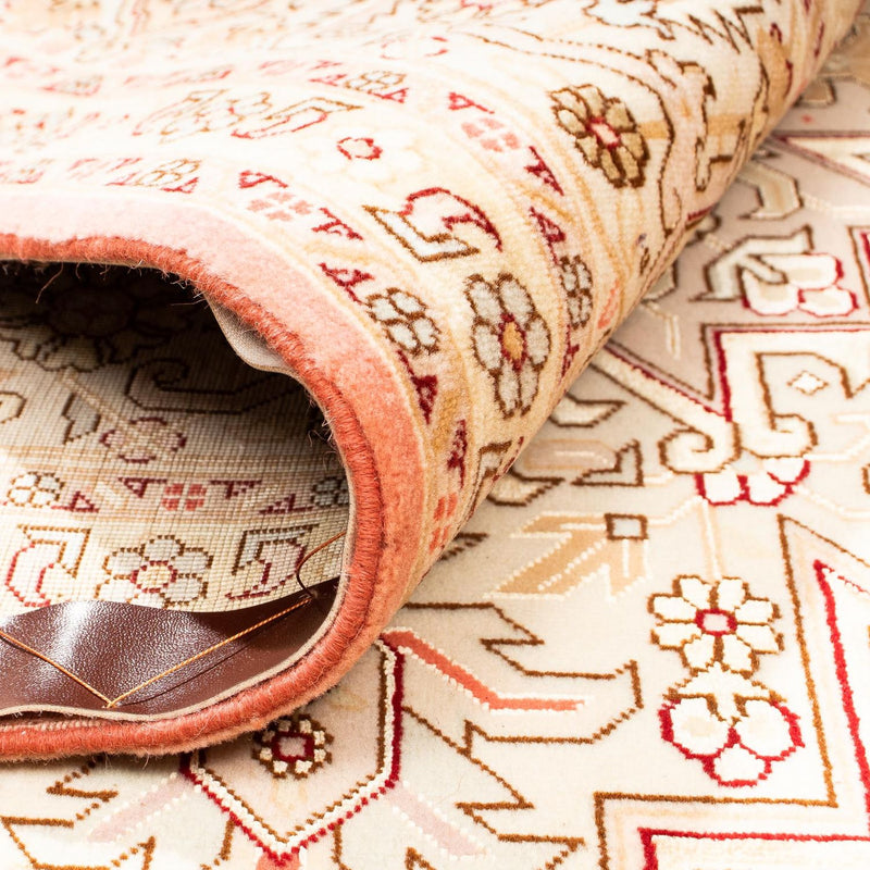 Persisk matta - Tabriz - Royal - 301 x 200 cm - ljusröd