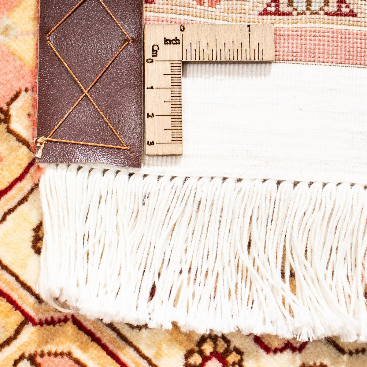 Persisk matta - Tabriz - Royal - 301 x 200 cm - ljusröd