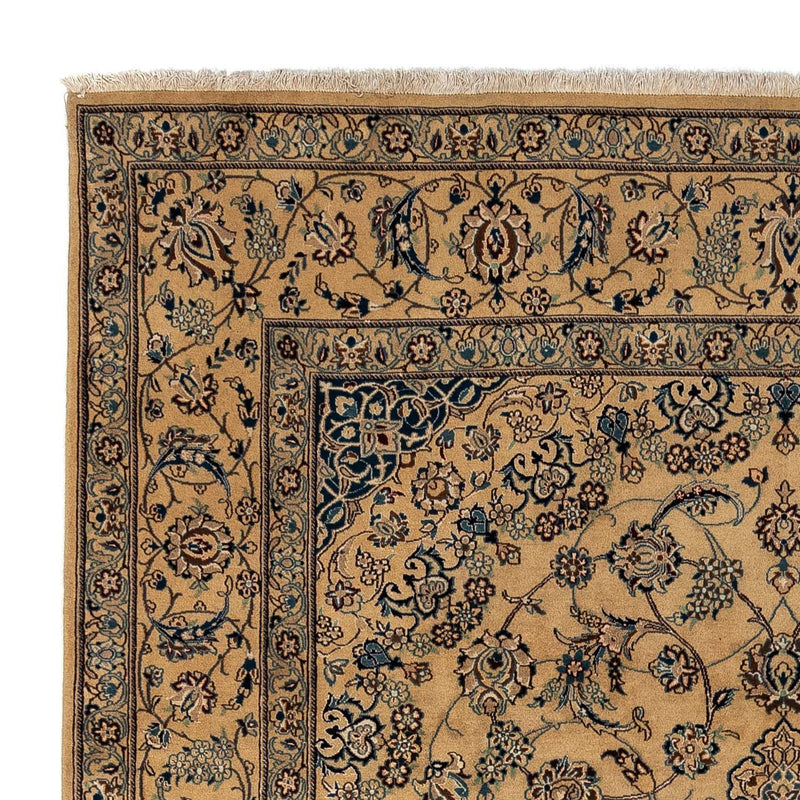 Persisk matta - Nain - Royal - 343 x 242 cm - ljusbrun