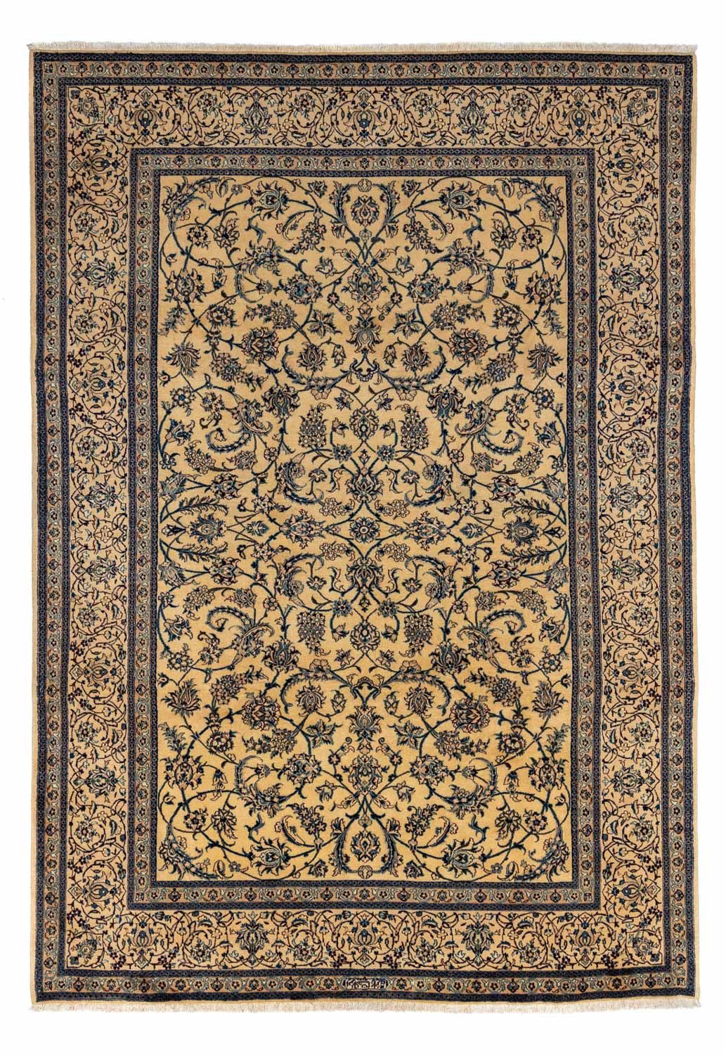 Persisk matta - Nain - Royal - 353 x 248 cm - mörk beige