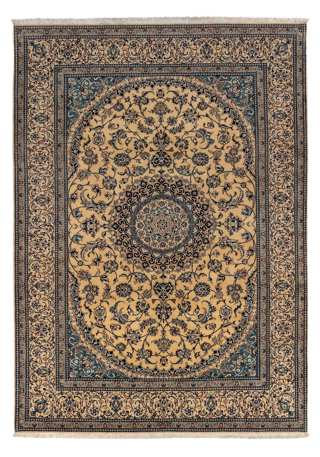 Persisk matta - Nain - Royal - 360 x 249 cm - mörk beige