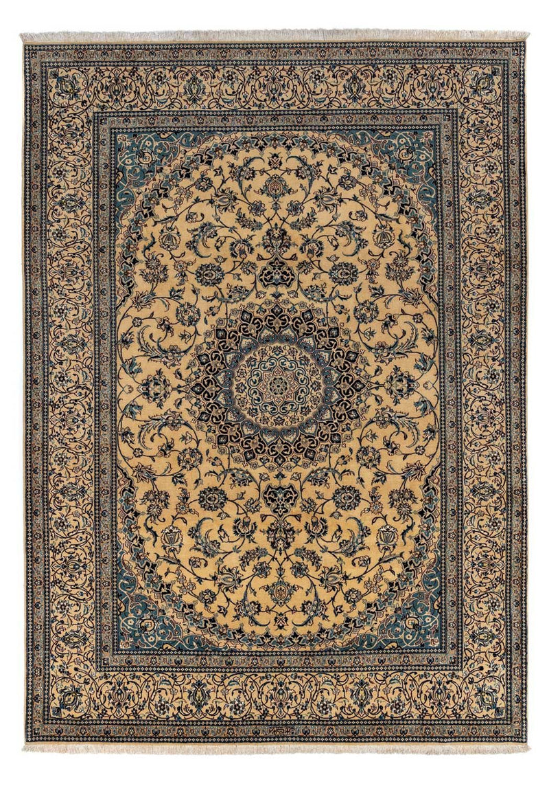 Persisk matta - Nain - Royal - 360 x 249 cm - mörk beige