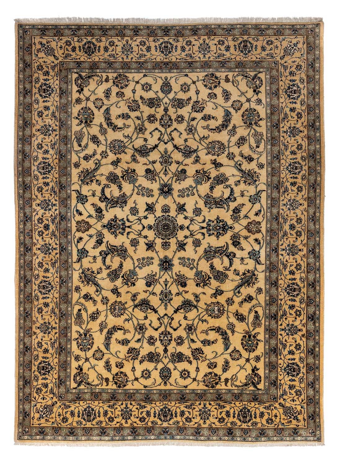 Persisk matta - Nain - Royal - 342 x 250 cm - mörk beige