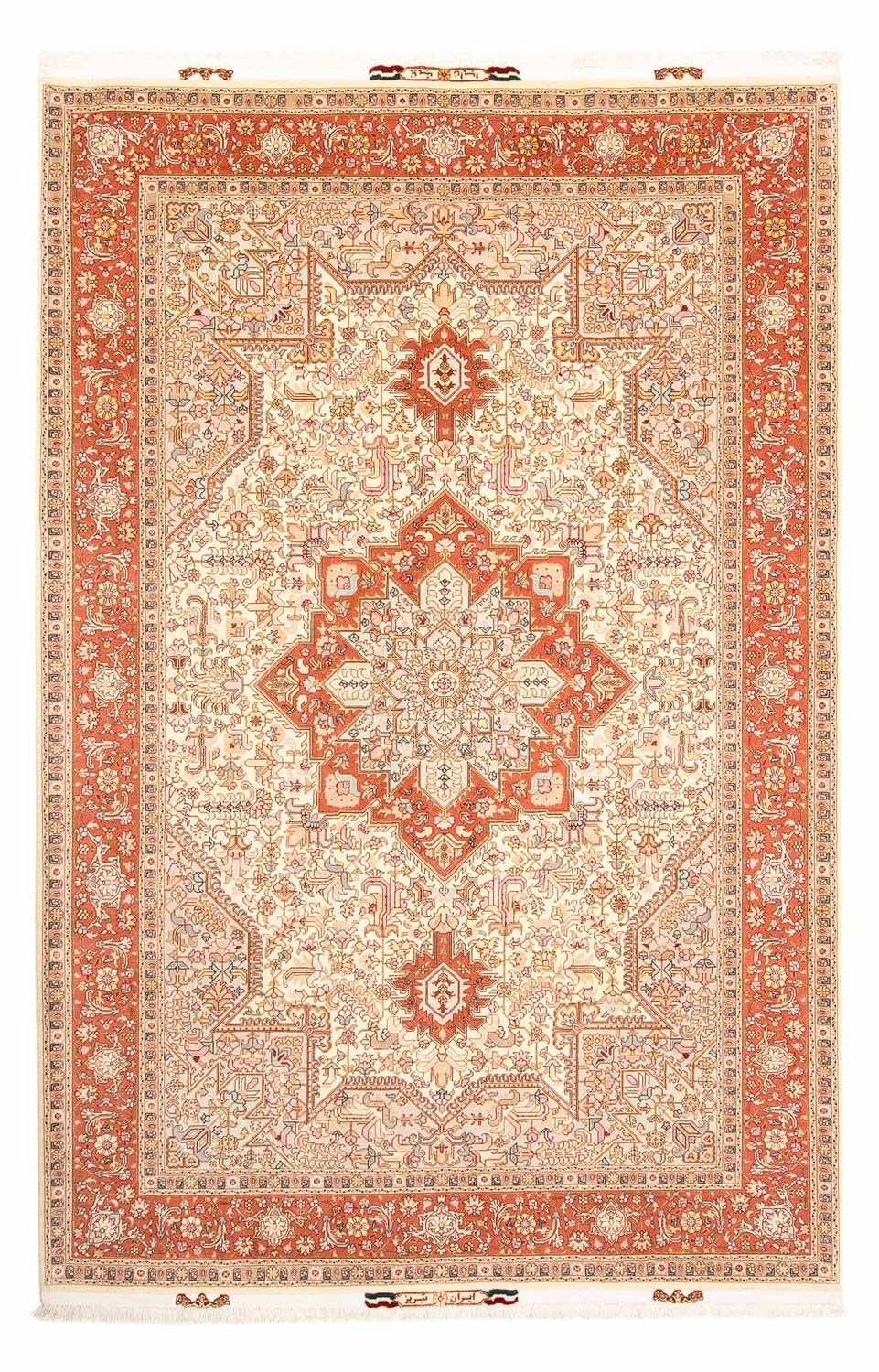 Persisk matta - Tabriz - Royal - 305 x 207 cm - beige