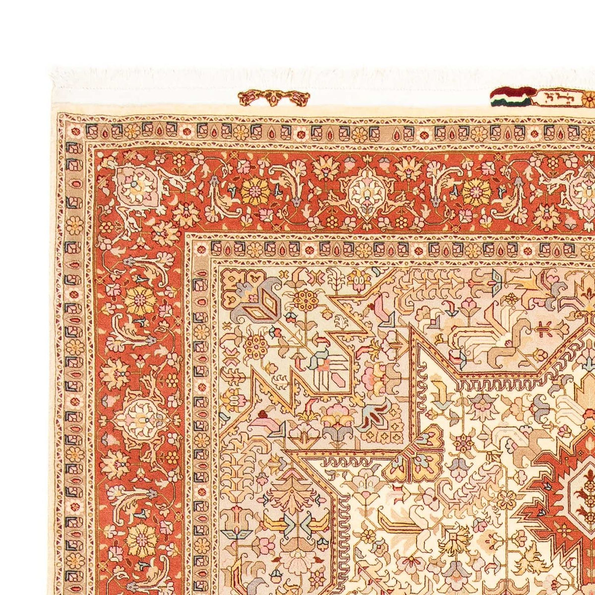 Persisk matta - Tabriz - Royal - 305 x 207 cm - beige