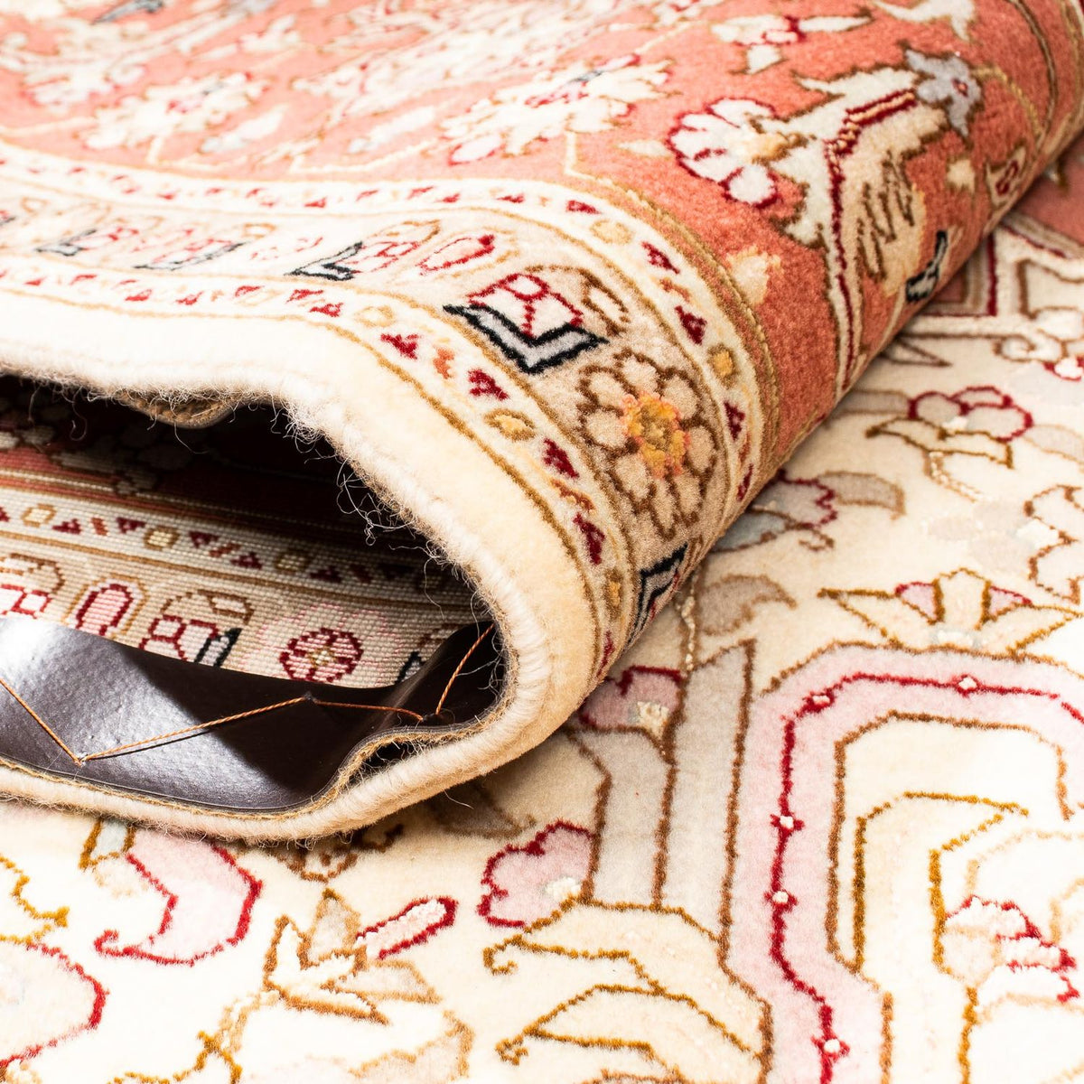 Persisk matta - Tabriz - Royal - 305 x 207 cm - beige