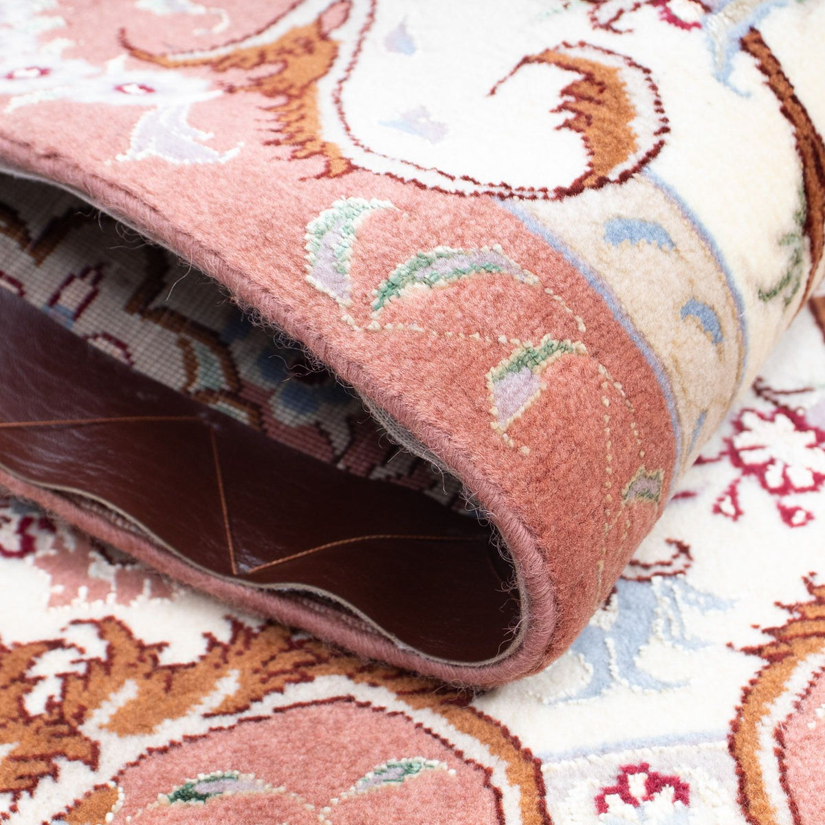 Persisk matta - Tabriz - Royal - 93 x 62 cm - beige