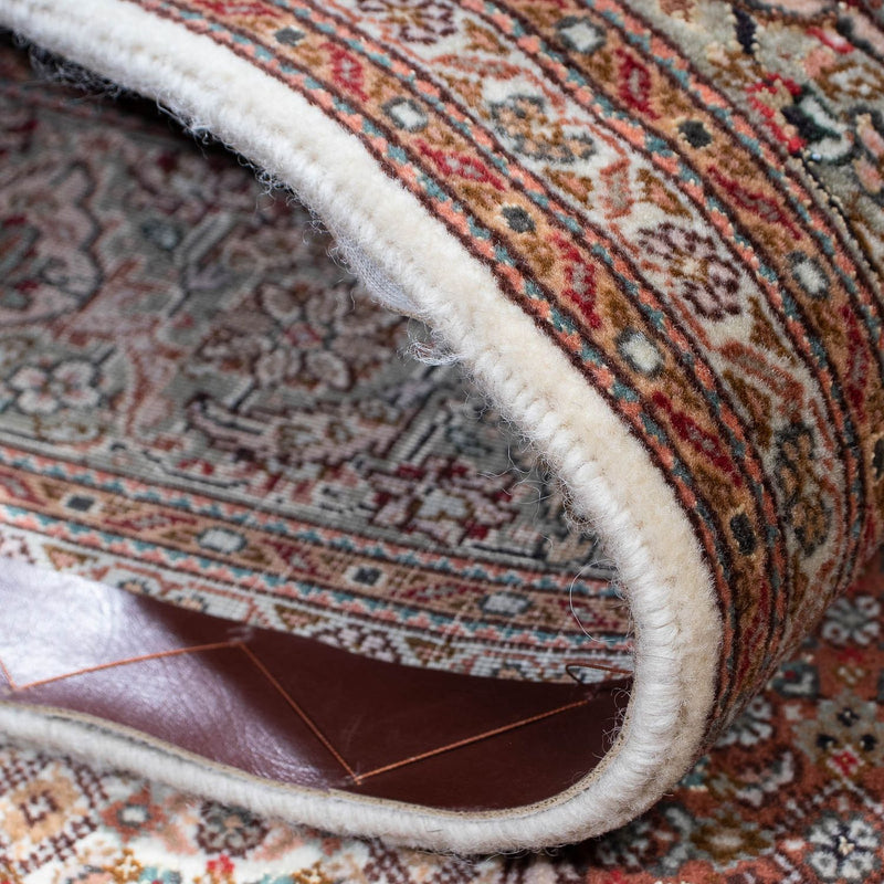 Persisk matta - Tabriz - 210 x 151 cm - ljusbrun