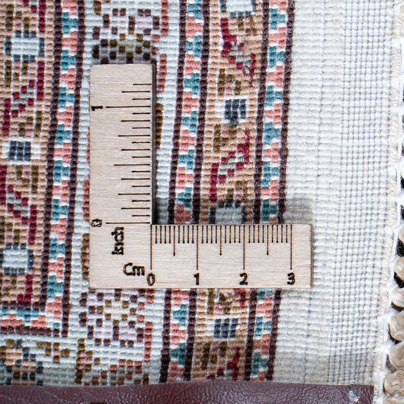 Persisk matta - Tabriz - 210 x 151 cm - ljusbrun