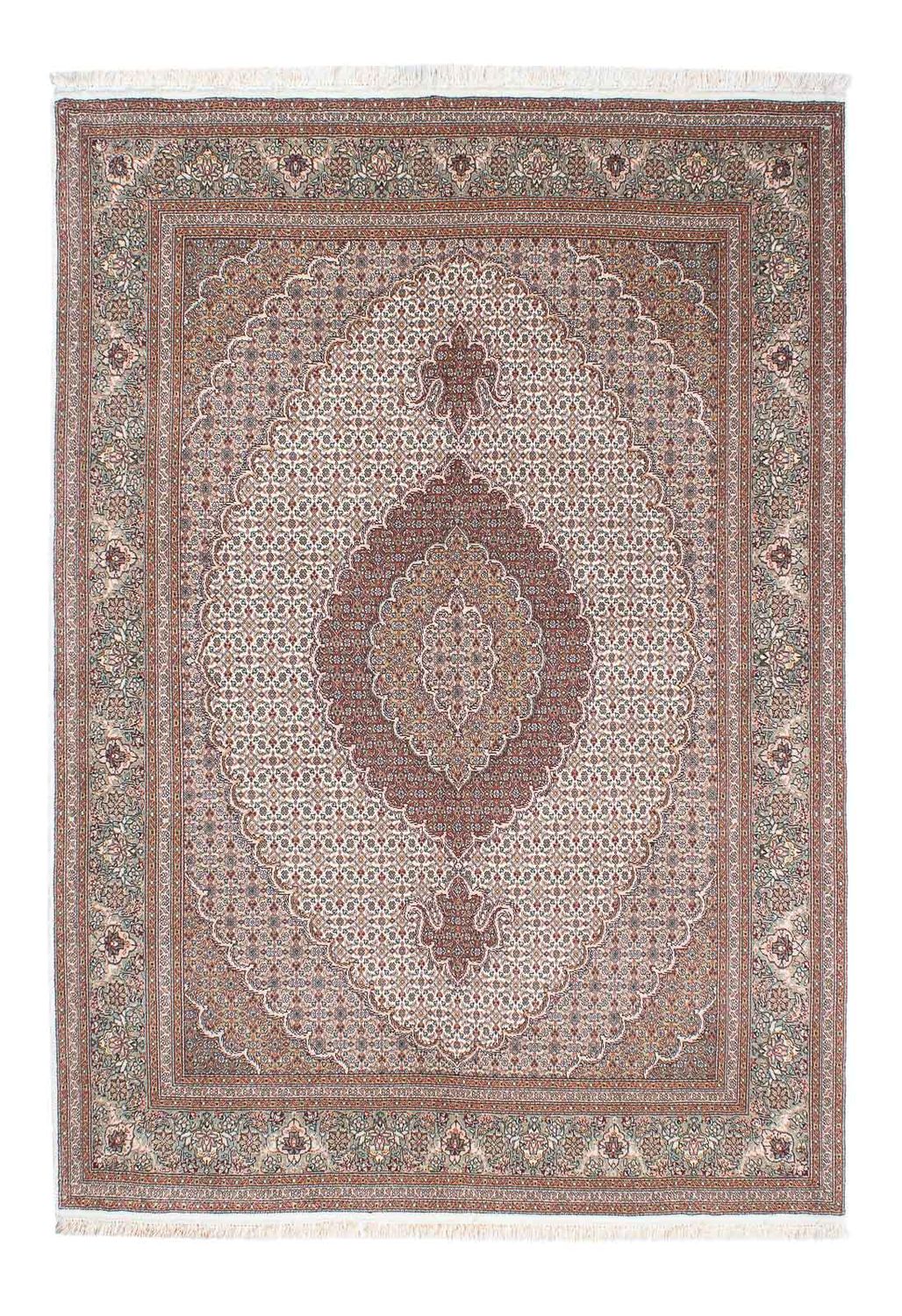 Persisk matta - Tabriz - 210 x 152 cm - beige