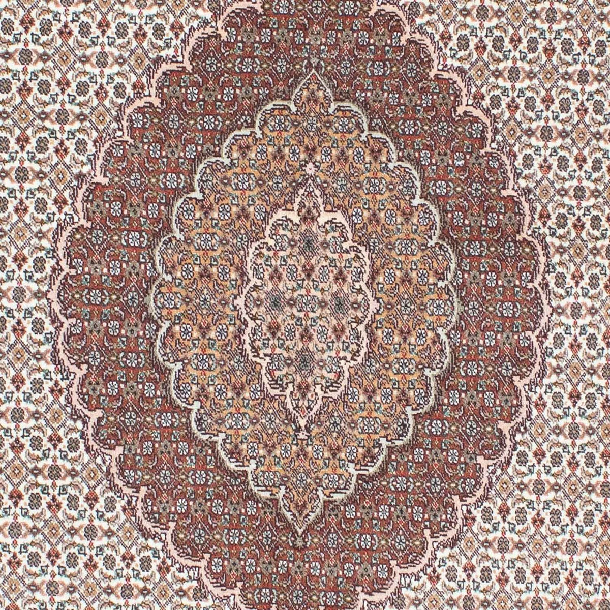 Persisk matta - Tabriz - 210 x 152 cm - beige