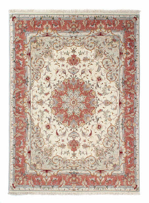 Persisk matta - Tabriz - Royal - 202 x 151 cm - beige