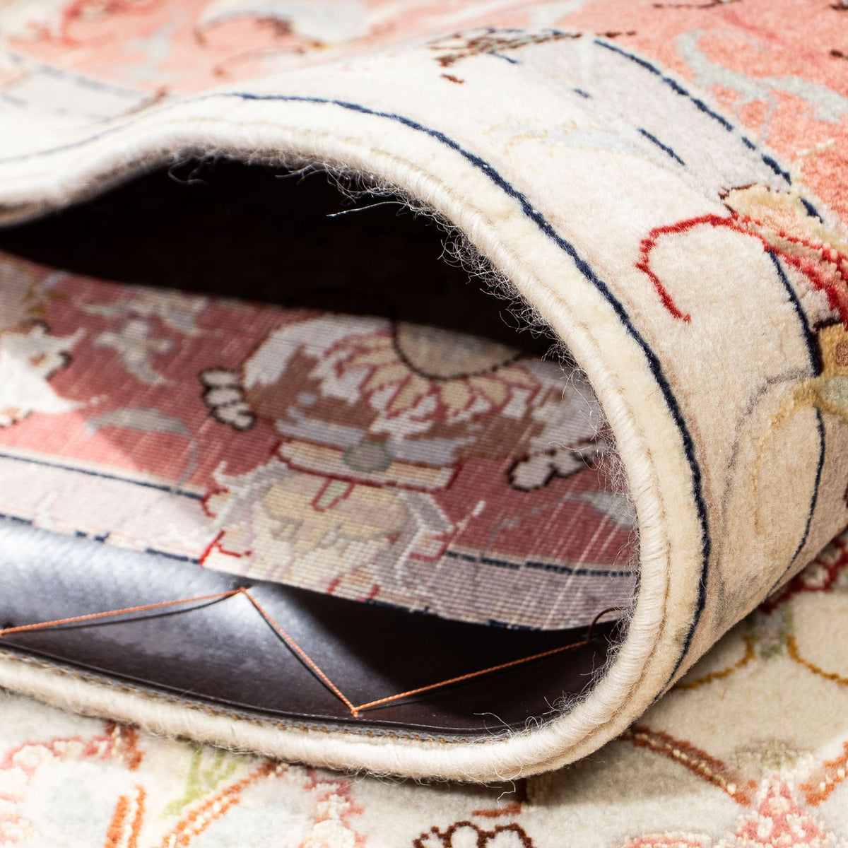 Persisk matta - Tabriz - Royal - 202 x 151 cm - beige