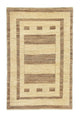 Gabbeh-matta - persisk - 153 x 96 cm - beige