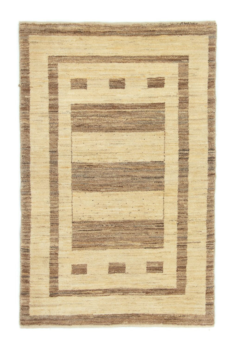 Gabbeh-matta - persisk - 153 x 96 cm - beige