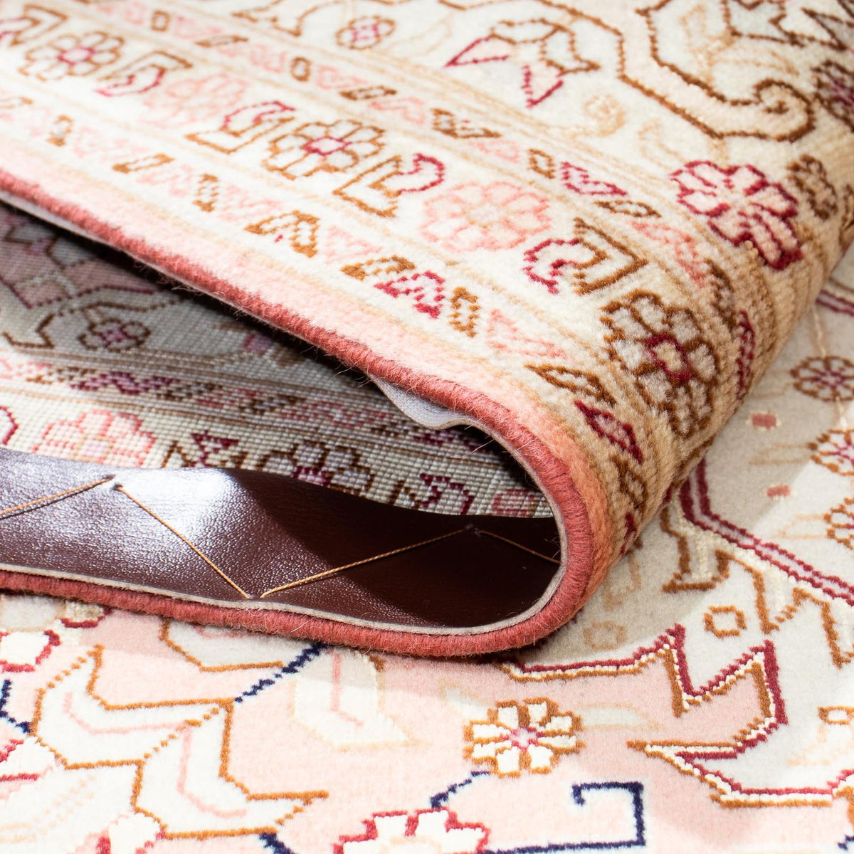 Persisk matta - Tabriz - Royal - 210 x 152 cm - beige