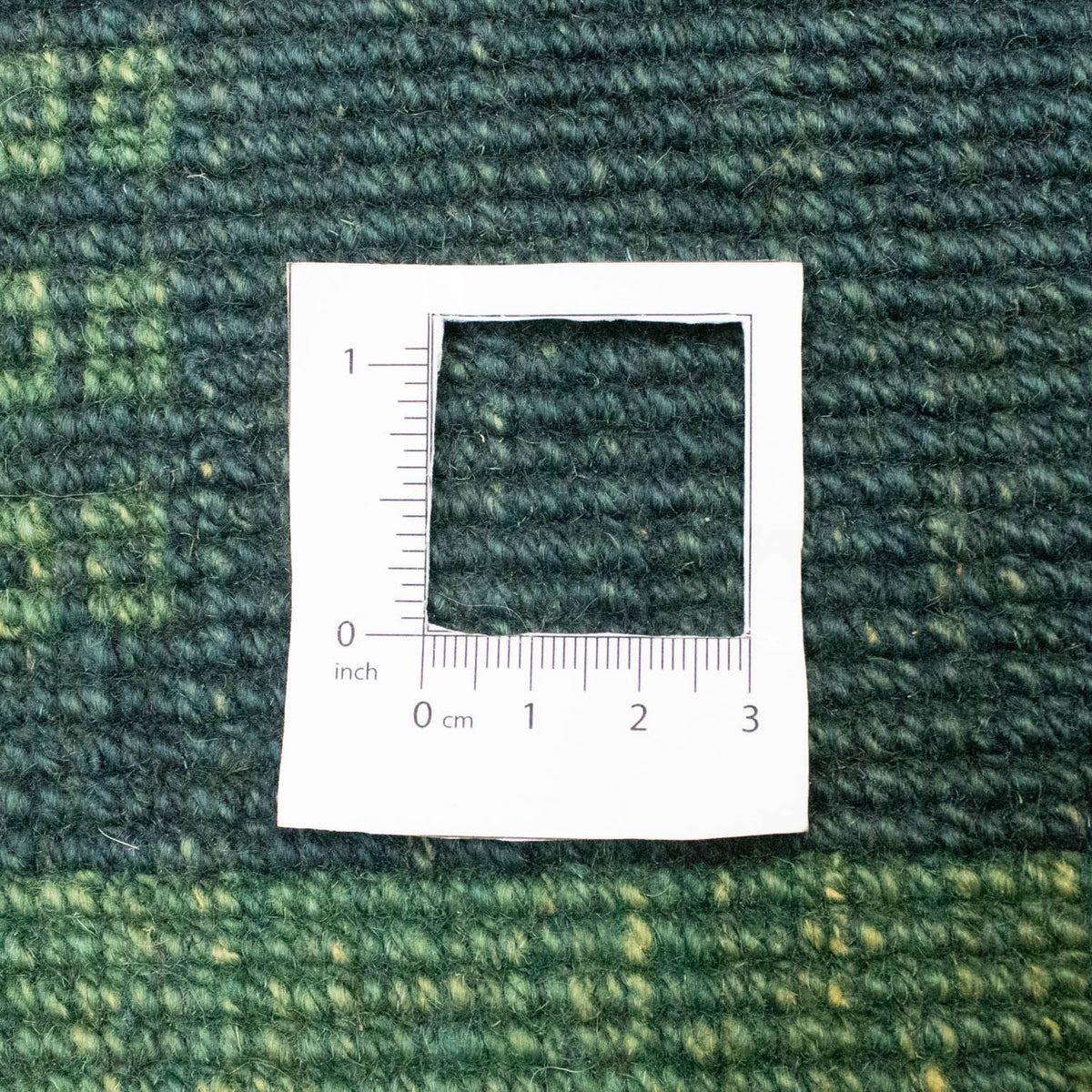 Gabbeh-matta - persisk - 233 x 178 cm - grön