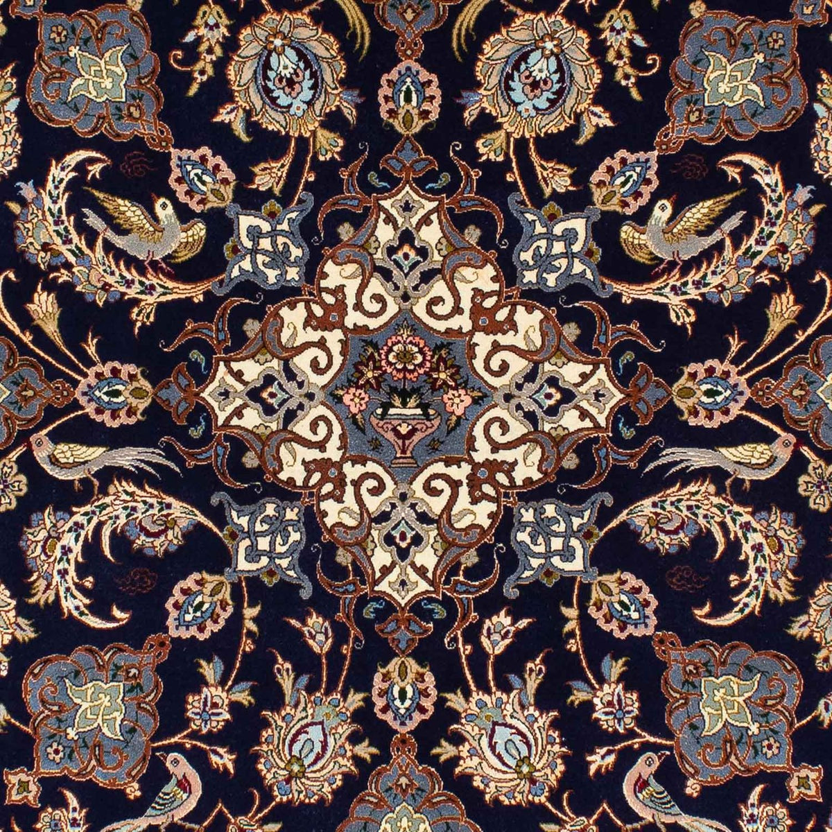 Persisk matta - Isfahan - Premium - 235 x 160 cm - mörkblå