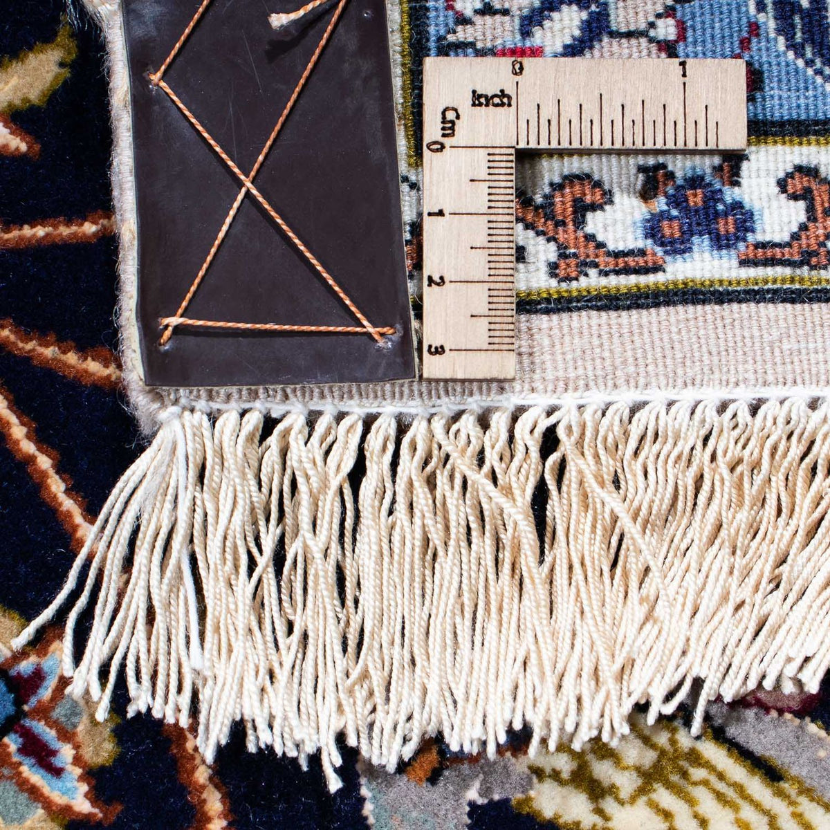 Persisk matta - Isfahan - Premium - 235 x 160 cm - mörkblå