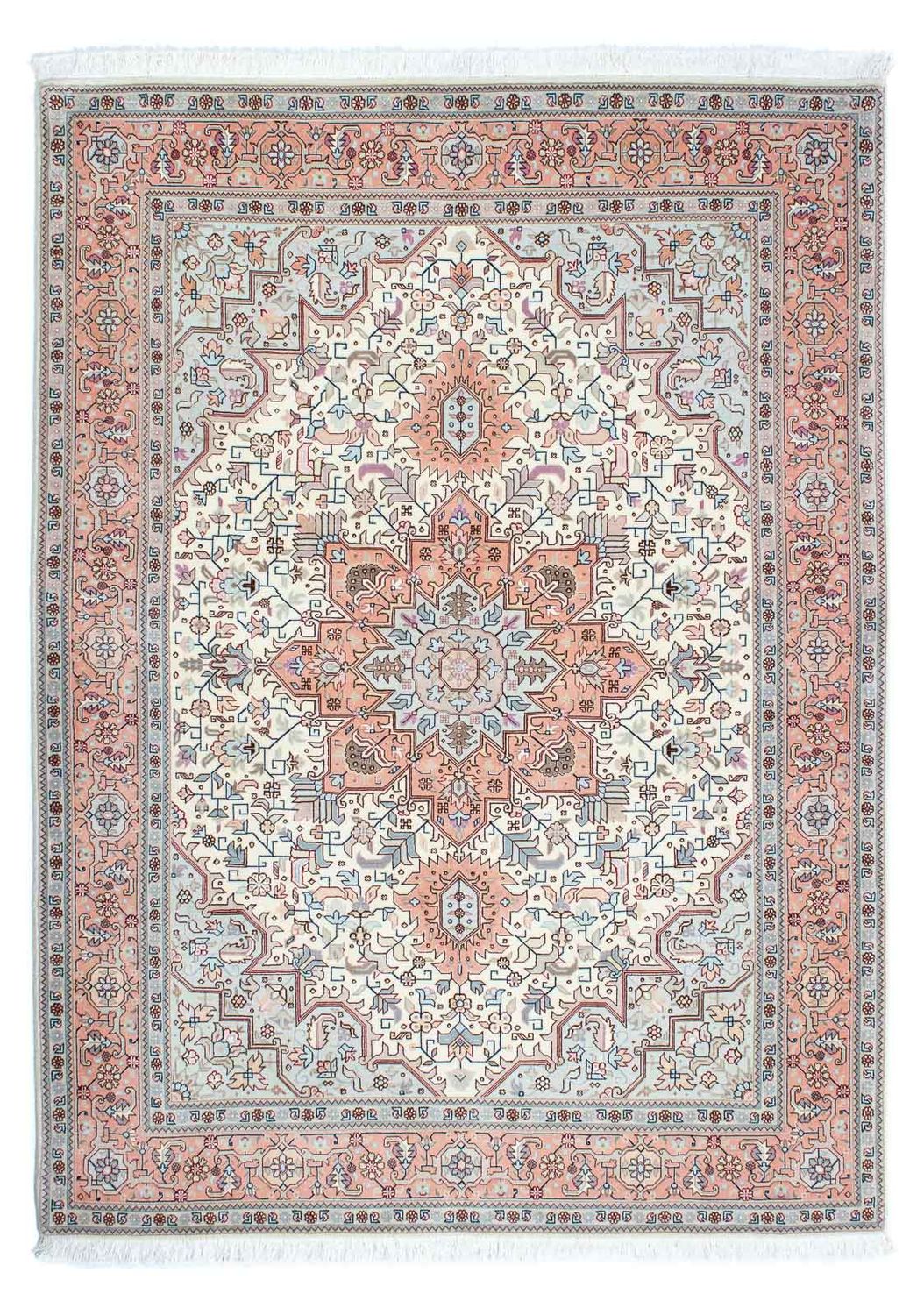 Persisk matta - Tabriz - Royal - 202 x 150 cm - beige