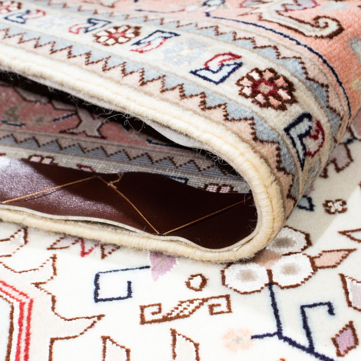 Persisk matta - Tabriz - Royal - 202 x 150 cm - beige