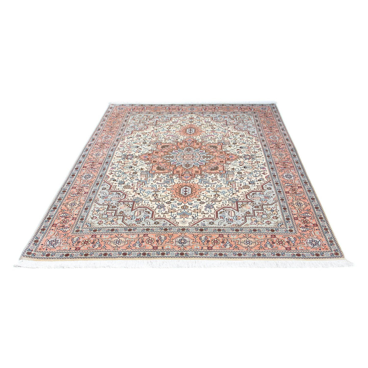 Persisk matta - Tabriz - Royal - 202 x 150 cm - beige