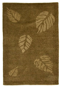 Ziegler Carpet - 93 x 64 cm - olivgrön