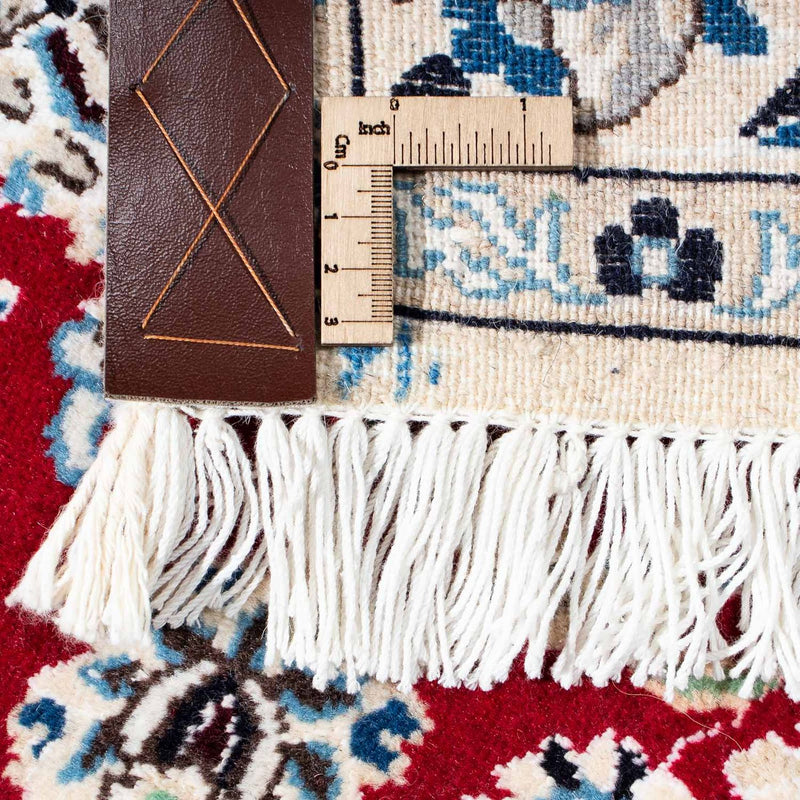 Persisk matta - Nain - Royal - 173 x 110 cm - mörkröd