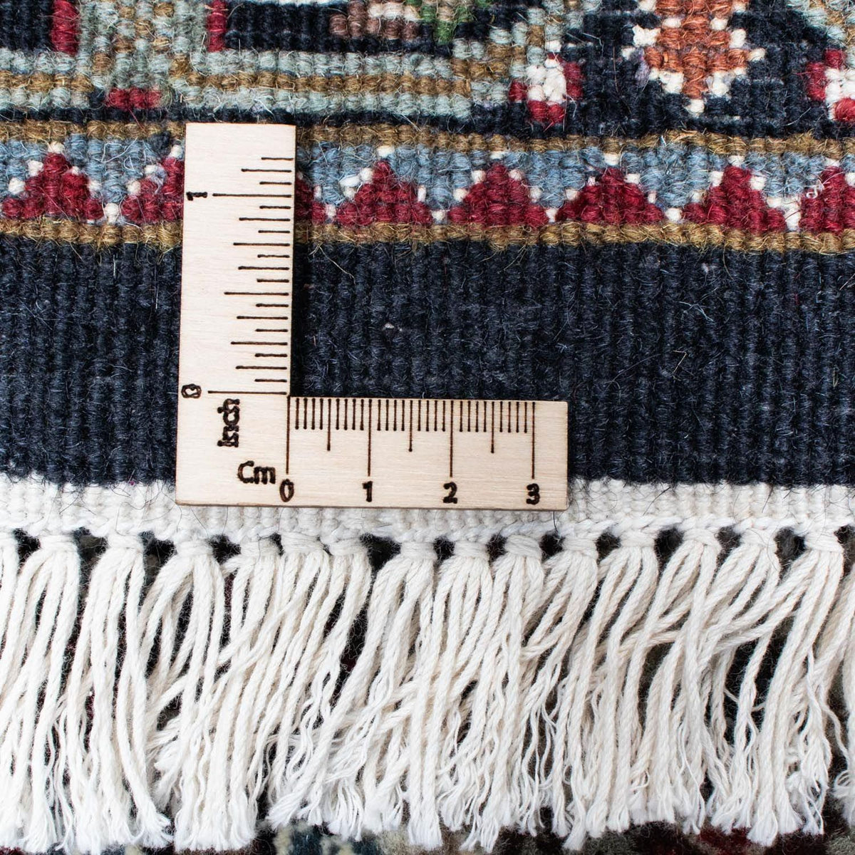 Runner Persisk matta - Tabriz - 393 x 83 cm - mörkblå