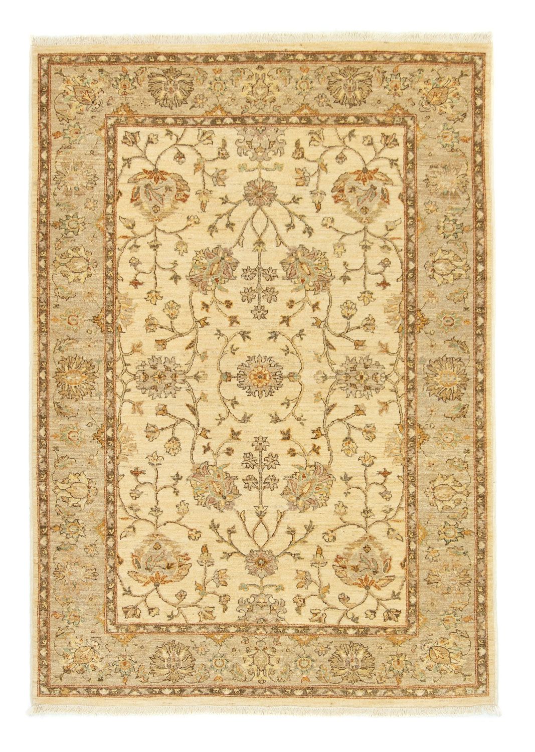 Pakistanska mattan - 177 x 123 cm - beige