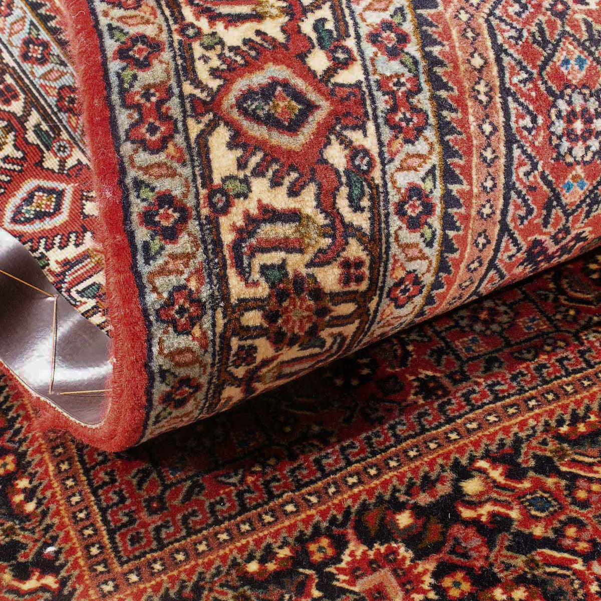 Persisk matta - Bijar - 153 x 89 cm - röd