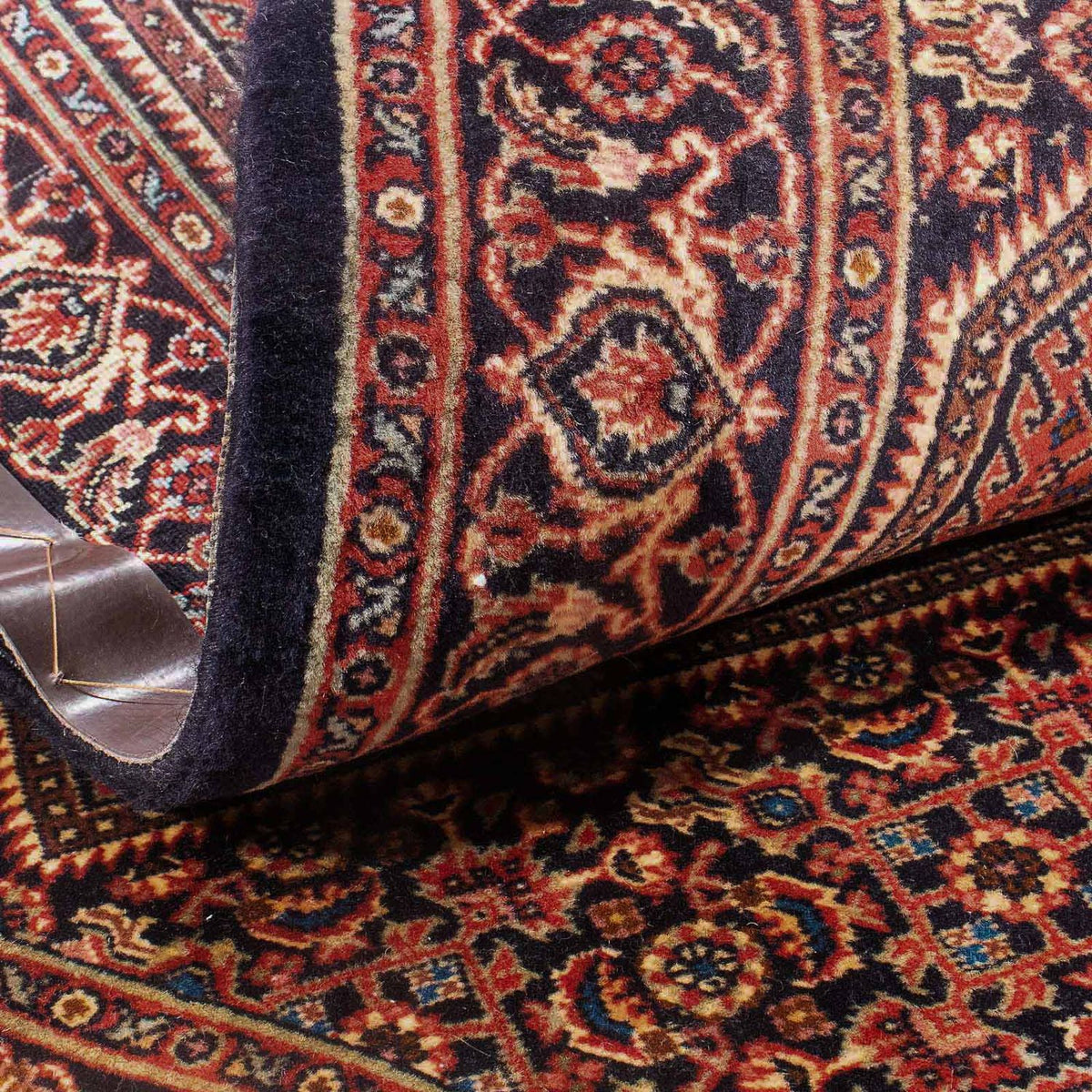 Persisk matta - Bijar - 153 x 92 cm - röd