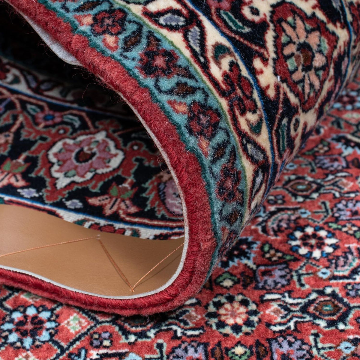 Persisk matta - Bijar - 205 x 132 cm - flerfärgad