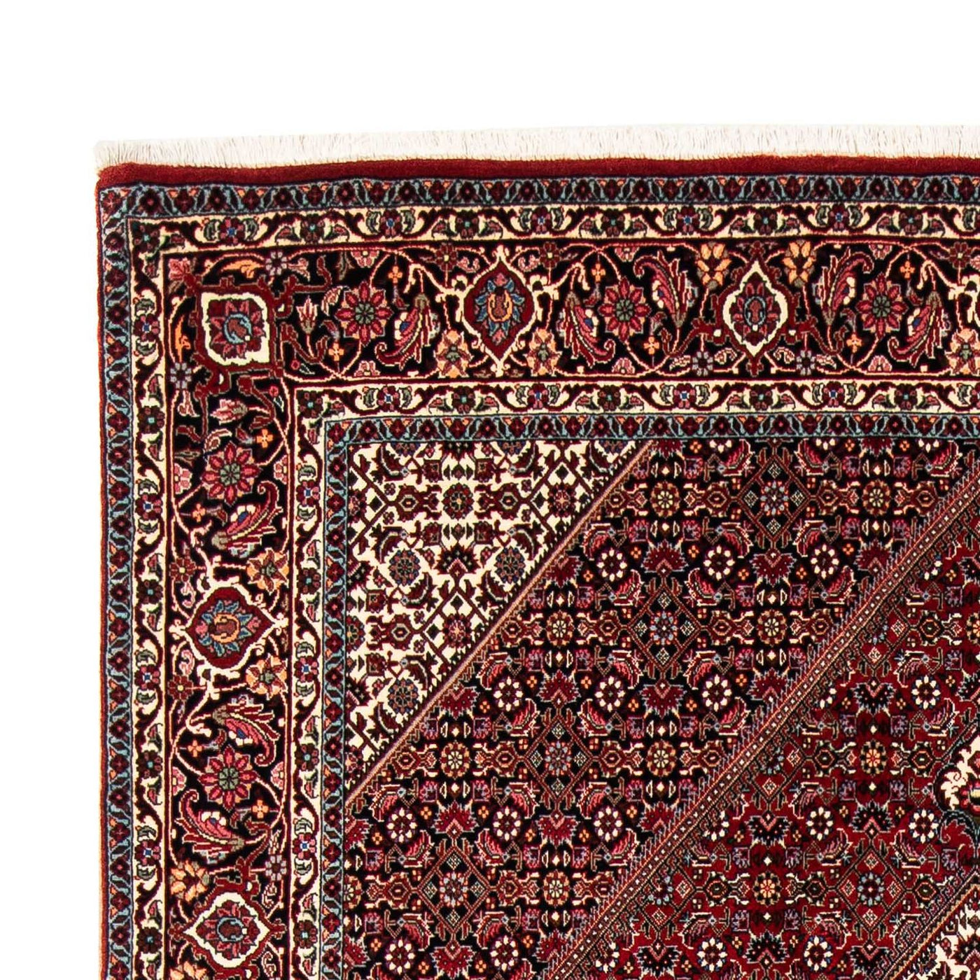 Persisk matta - Bijar - 243 x 167 cm - röd