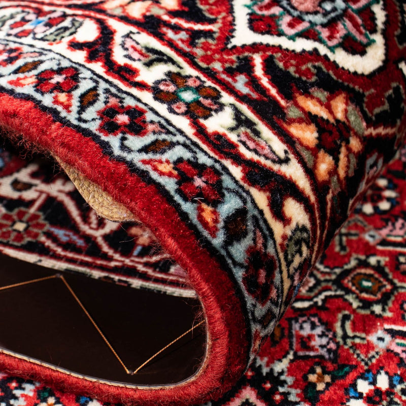 Persisk matta - Bijar - 243 x 167 cm - röd